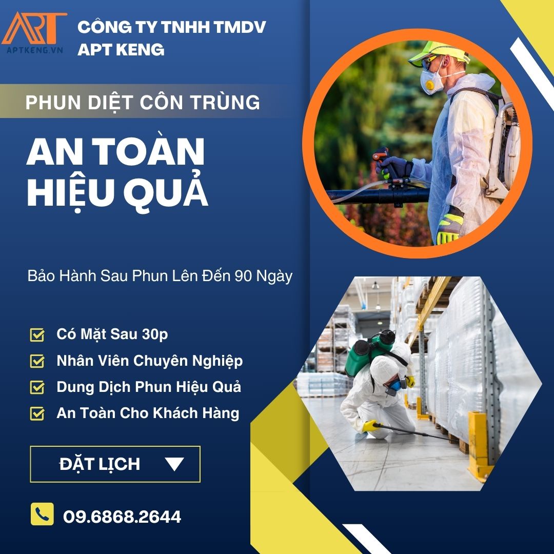 Dịch Vụ Phun Diệt Côn Trùng Giá Rẻ TP.HCM 2026